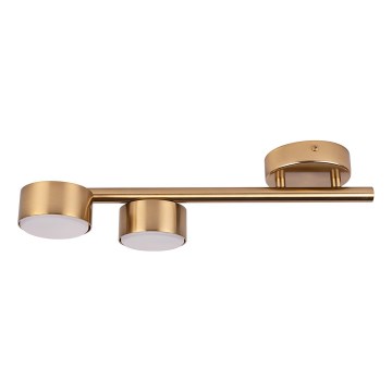 Kohdevalo PUNTO 2xGX53/12W/230V kulta