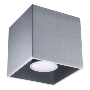 Kohdevalo QUAD 1 1xGU10/10W/230V harmaa