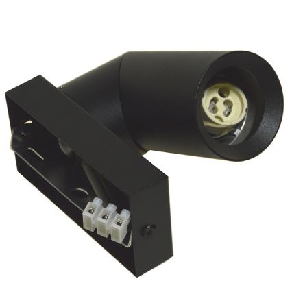 Kohdevalo RACHID 1xGU10/30W/230V musta