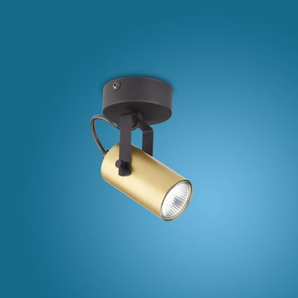 Kohdevalo REDO 1xGU10/10W/230V kulta/musta