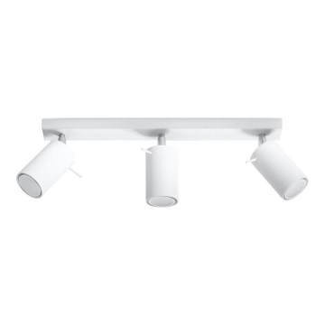 Kohdevalo RING 3 3xGU10/10W/230V valkoinen