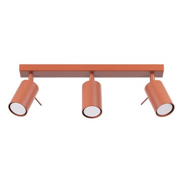 Kohdevalo RING 3xGU10/10W/230V punainen