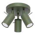 Kohdevalo RING 3xGU10/10W/230V vihreä
