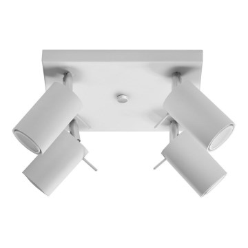 Kohdevalo RING 4 4xGU10/10W/230V valkoinen