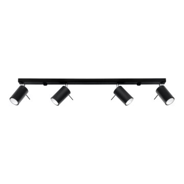 Kohdevalo RING 4L 4xGU10/40W/230V musta