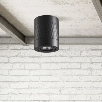 Kohdevalo RUBIN 1xGU10/10W/230V musta