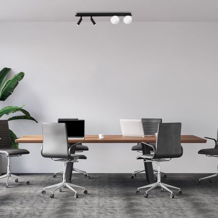 Kohdevalo SIRIO 4xG9/25W/230V musta