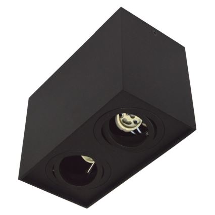 Kohdevalo SIROCO 2xGU10/30W/230V musta