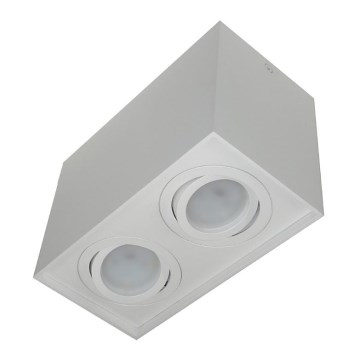 Kohdevalo SIROCO 2xGU10/30W/230V valkoinen