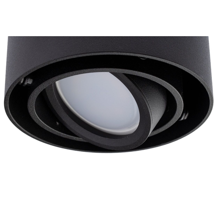 Kohdevalo SIROK 1xGU10/30W/230V musta