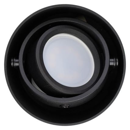 Kohdevalo SIROK 1xGU10/30W/230V musta