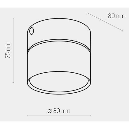 Kohdevalo SPACE GOLD 1xGX53/15W/230V