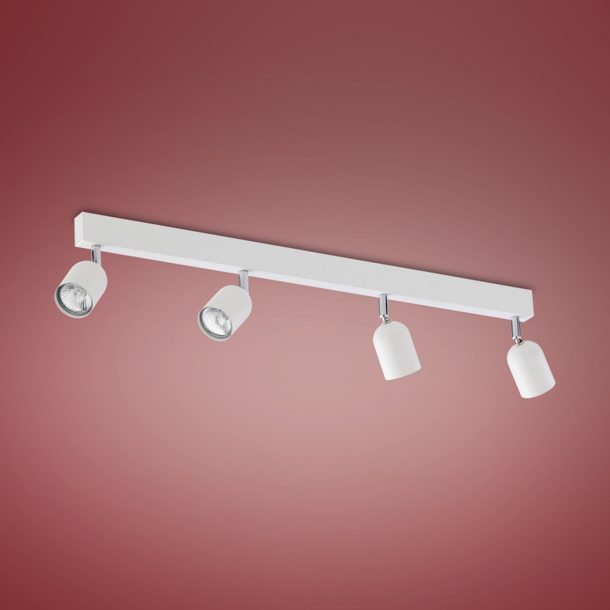 Kohdevalo TOP 4xGU10/10W/230V valkoinen