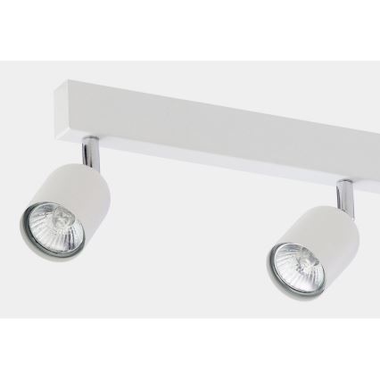 Kohdevalo TOP 4xGU10/10W/230V valkoinen