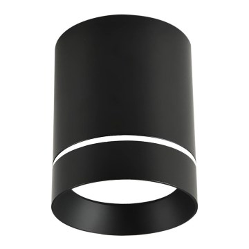 Kohdevalo TUBA 1xGU10/15W/230V musta