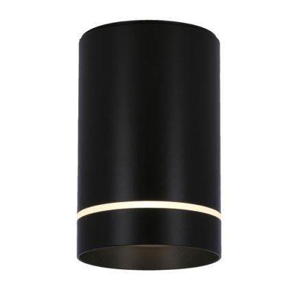 Kohdevalo TUBA 1xGU10/15W/230V musta