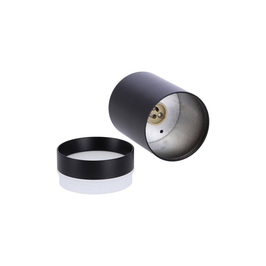 Kohdevalo TUBA 1xGU10/15W/230V musta