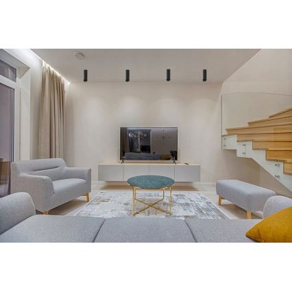 Kohdevalo VALDA 1xGU10/60W/230V musta