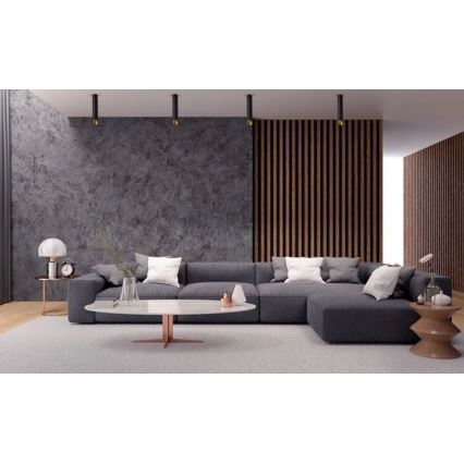 Kohdevalo VALDA 1xGU10/60W/230V musta