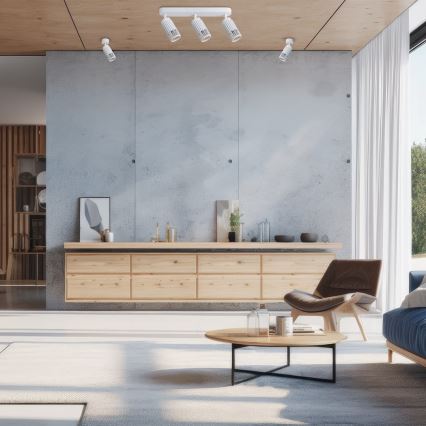 Kohdevalo VERTICAL 1xGU10/8W/230V valkoinen