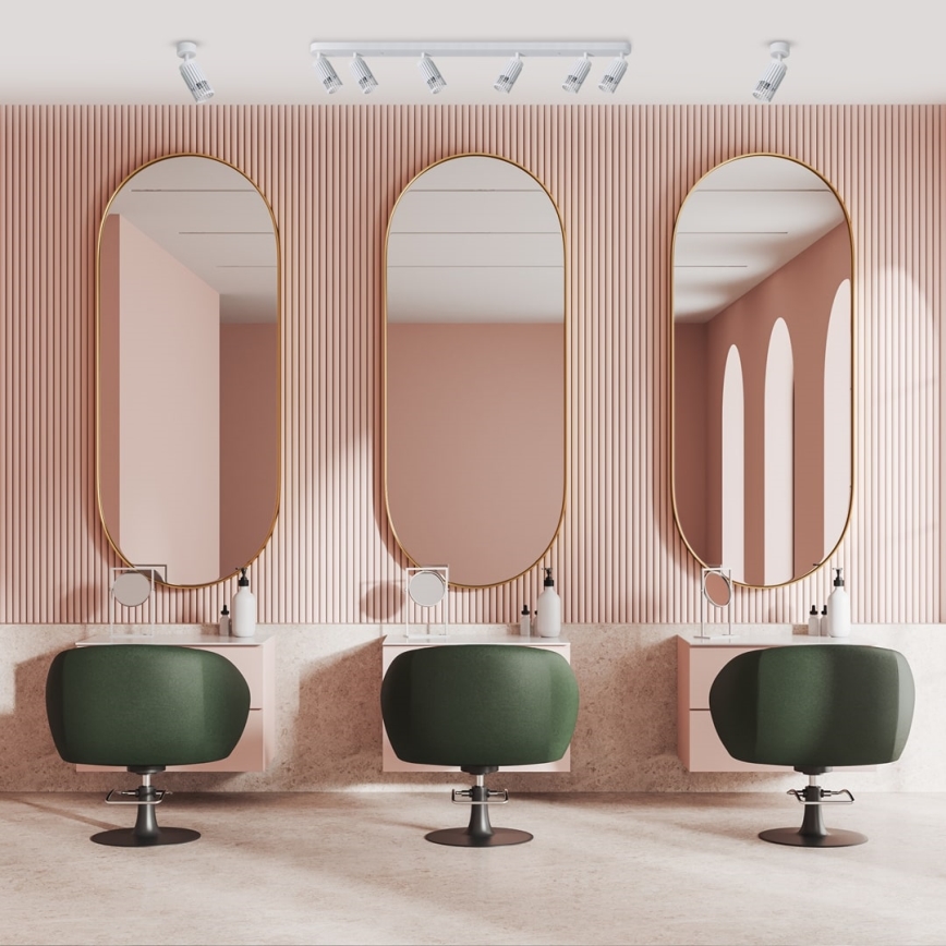 Kohdevalo VERTICAL 6xGU10/8W/230V valkoinen