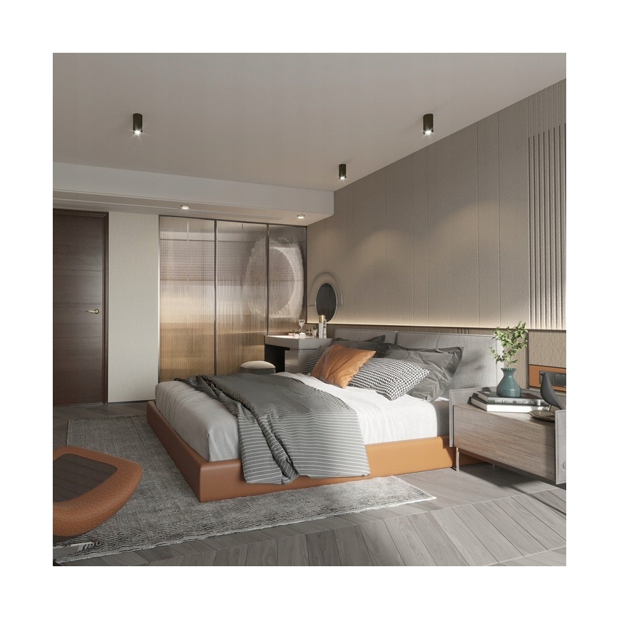 Kohdevalo VIVO 1xGX53/10W/230V 10 cm musta