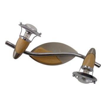 Kohdevalo ZEUS 2xE14/40W/230V kumipuu