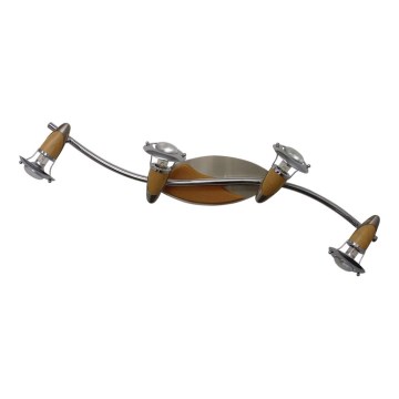 Kohdevalo ZEUS 4xE14/40W/230V kumipuu