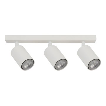 Kohdevalo ZOOM 3xGU10/25W/230V valkoinen
