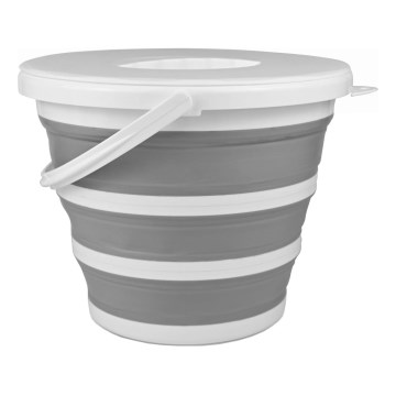 Kokoon taittuva ämpäri kannella 10 l