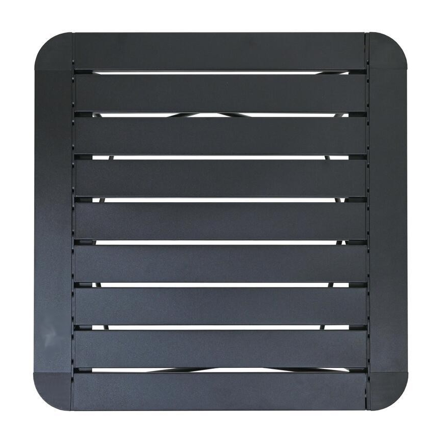 Kokoontaittuva retkeilypöytä 52x52cm antrasiitti