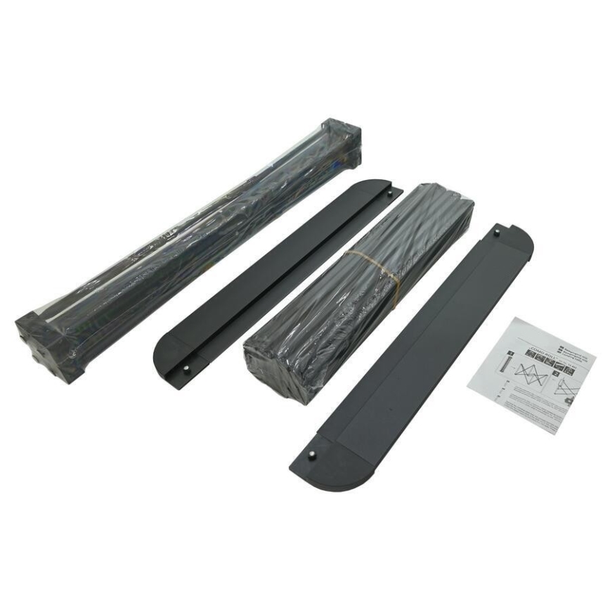 Kokoontaittuva retkeilypöytä 52x52cm antrasiitti