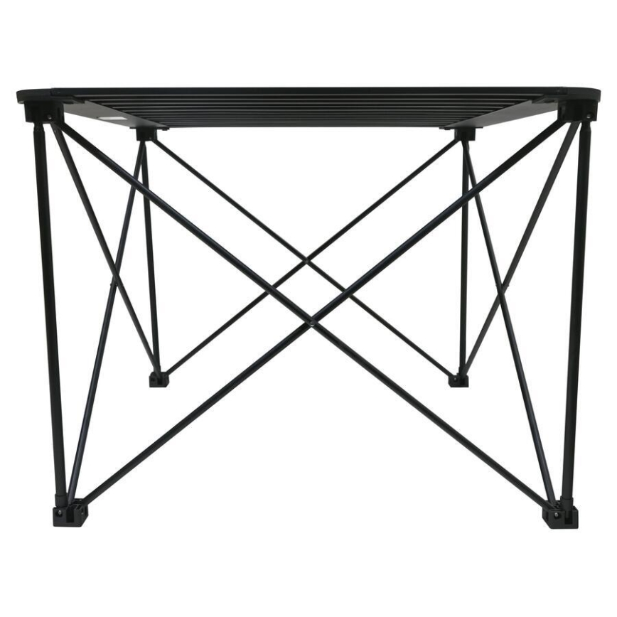 Kokoontaittuva retkeilypöytä 70x70cm antrasiitti