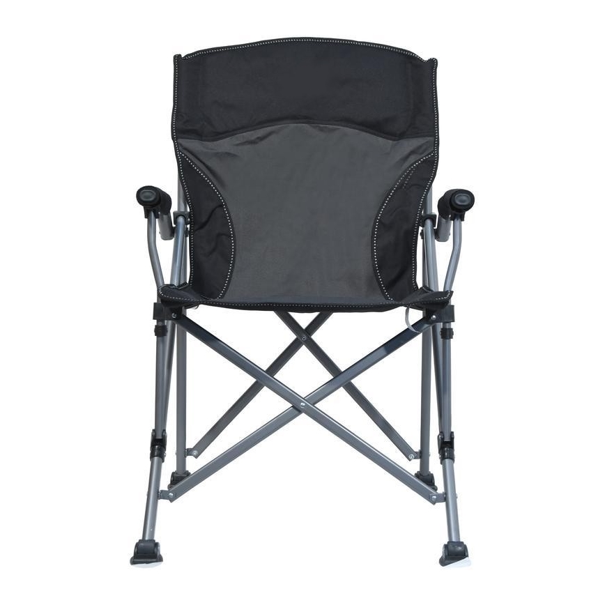 Kokoontaittuva retkeilytuoli musta
