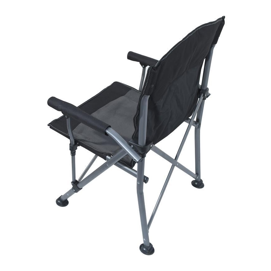 Kokoontaittuva retkeilytuoli musta