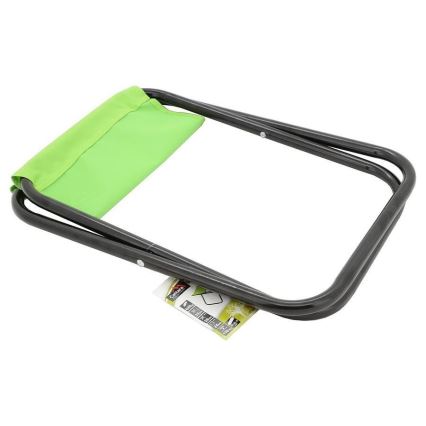 Kokoontaittuva retkeilytuoli vihreä/musta