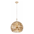 Kolarz 0392.31L.3.Aq.Ch - Kattokruunu johdossa LUNA 1xE27/60W/230V 24K kulta