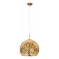 Kolarz 0392.31M.3.Al.Mu - Kattokruunu johdossa LUNA 1xE27/60W/230V 24K kulta