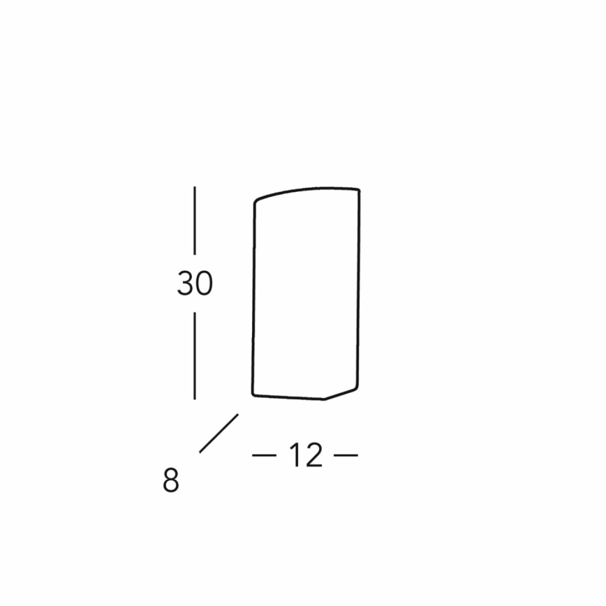 Kolarz 218.62 - Seinävalaisin CASABLANCA 1xE27/60W/230V valkoinen
