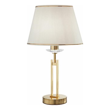 Kolarz 330.71.8C - Kristallinen pöytävalaisin IMPERIAL 1xE27/60W/230V kulta/beige