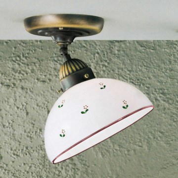 Kolarz 731.10.69 - Kiinteä kattokruunu NONNA 1xE27/75W/230V halkaisija 20 cm punainen