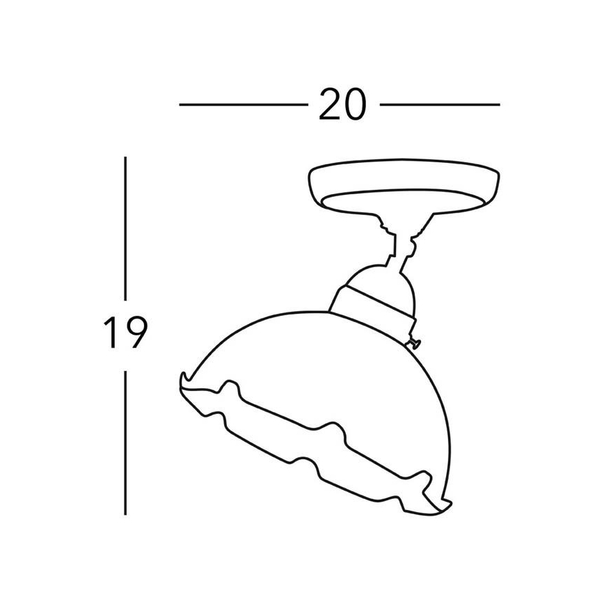 Kolarz 731.10.73 - Kohdevalo NONNA 1xE27/75W/230V