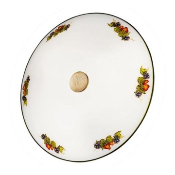 Kolarz 731.11.4.113- Kattovalo NONNA 1xE27/60W/230V halkaisija 30 cm viinirypäleet/mansikoita