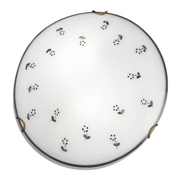 Kolarz 731.11.4.17 - Kattovalo NONNA 1xE27/60W/230V halkaisija 30 cm sininen