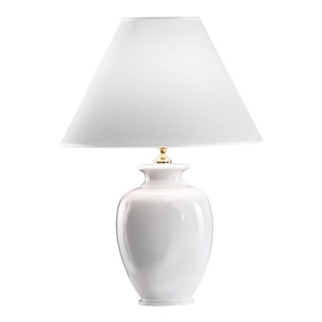 Kolarz 731.70W - NONNA-pöytävalaisin 1xE27/100W/230V valkoinen