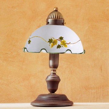 Kolarz 731.73.110 - Pöytälamppu NONNA 1xE27/75W/230V viininpunainen