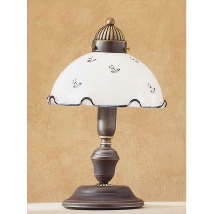 Kolarz 731.73.17 - Pöytälamppu NONNA 1xE27/75W/230V sininen