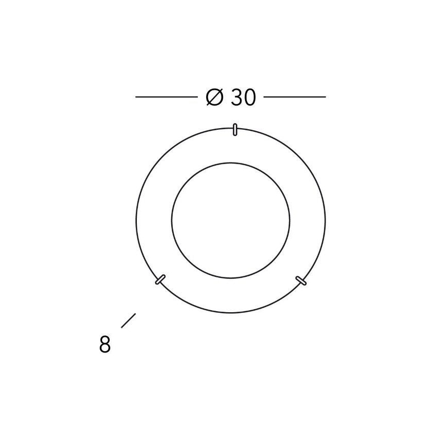 Kolarz A1306.11.3 - Kattovalaisin MOON 1xE27/60W/230V