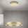 KOLK himmennettävä LED-riippuvalaisin vaijerilla LED/40W/230V 2700/3000/4000K halkaisija 40 cm kultainen