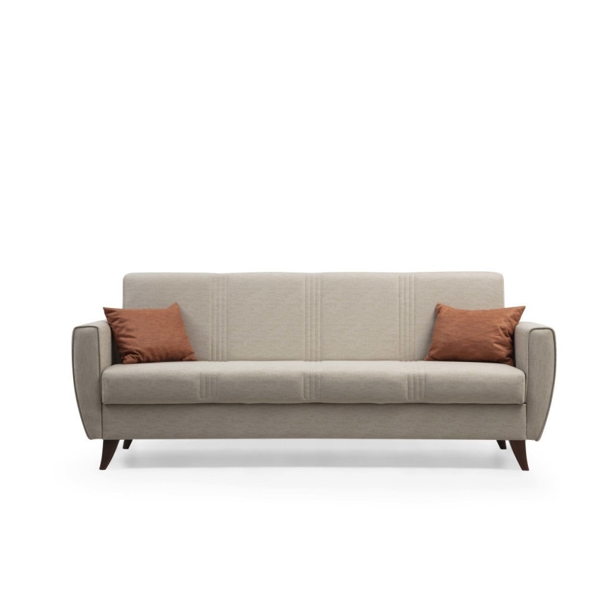 Kolmipaikkainen vuodesohva KORFU beige